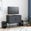 TV-taso antrasiitti 68,5x39x60,5 cm teräs