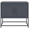 TV-taso antrasiitti 68,5x39x60,5 cm teräs