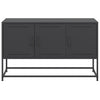 TV-taso musta 100,5x39x60,5 cm teräs