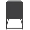 TV-taso musta 100,5x39x60,5 cm teräs