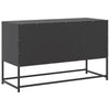 TV-taso musta 100,5x39x60,5 cm teräs