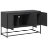 TV-taso musta 100,5x39x60,5 cm teräs