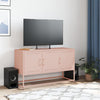 TV-taso pinkki 100,5x39x60,5 cm teräs