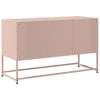 TV-taso pinkki 100,5x39x60,5 cm teräs