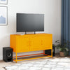 TV-taso sinapinkeltainen 100,5x39x60,5 cm teräs