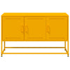 TV-taso sinapinkeltainen 100,5x39x60,5 cm teräs