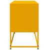TV-taso sinapinkeltainen 100,5x39x60,5 cm teräs