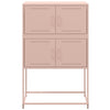 Senkki pinkki 68,5x38,5x107 cm teräs