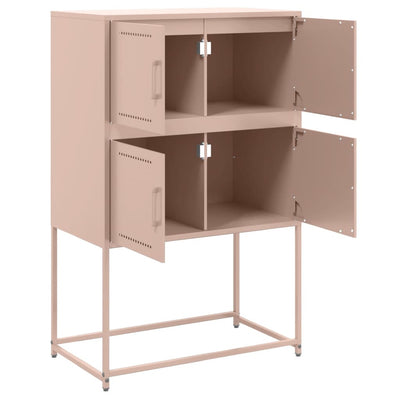 Senkki pinkki 68,5x38,5x107 cm teräs