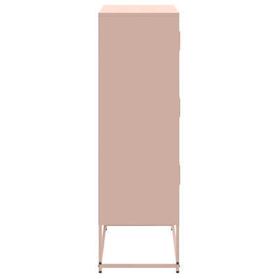 Senkki pinkki 68,5x38,5x123,5 cm teräs