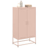 Kaappi pinkki 68,5x38,5x123,5 cm teräs