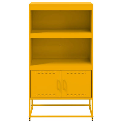 Kaappi valkoinen 68,5x38,5x107 cm teräs