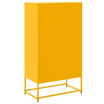 Kaappi valkoinen 68,5x38,5x107 cm teräs
