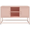 TV-taso pinkki 100,5x39x60,5 cm teräs
