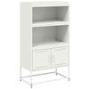 TV-taso sinapinkeltainen 100,5x39x60,5 cm teräs