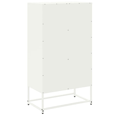TV-taso sinapinkeltainen 100,5x39x60,5 cm teräs