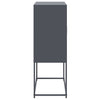 TV-taso musta 68x39x60,5 cm teräs
