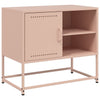 TV-taso pinkki 68x39x60,5 cm teräs