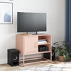 TV-taso pinkki 68x39x60,5 cm teräs