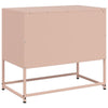 TV-taso pinkki 68x39x60,5 cm teräs