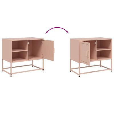 Pinkki tv-taso Comeluta 68x39x60,5cm (teräs)