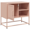 TV-taso pinkki 68x39x60,5 cm teräs