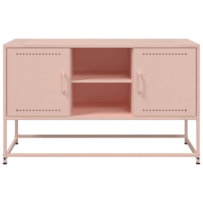 Kaappi pinkki 36x39x123 cm teräs