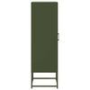 Oliivinvihreä kaappi Egevit 36x39x123cm (teräs)