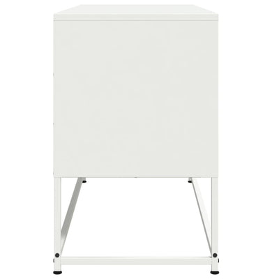 Kaappi sinapinkeltainen 100,5x39x107 cm teräs