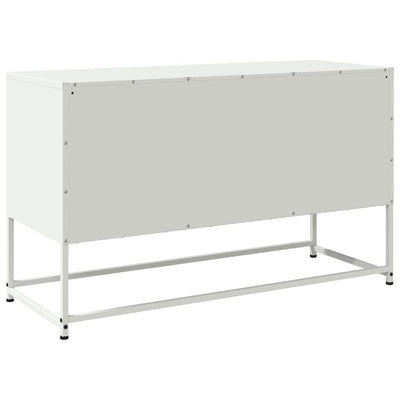 Kaappi sinapinkeltainen 100,5x39x107 cm teräs