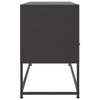 TV-taso musta 100,5x39x60,5 cm teräs