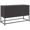 TV-taso musta 100,5x39x60,5 cm teräs