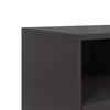 TV-taso musta 100,5x39x60,5 cm teräs