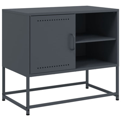 TV-taso pinkki 100,5x39x60,5 cm teräs
