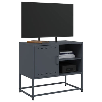TV-taso pinkki 100,5x39x60,5 cm teräs