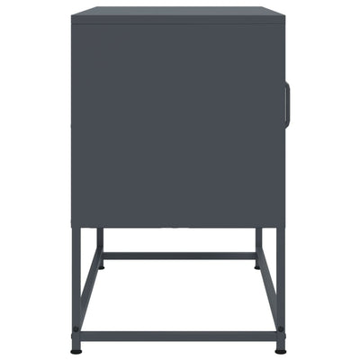 TV-taso pinkki 100,5x39x60,5 cm teräs