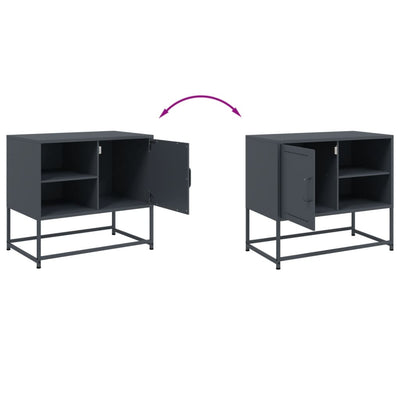 TV-taso pinkki 100,5x39x60,5 cm teräs