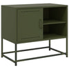 TV-taso sinapinkeltainen 100,5x39x60,5 cm teräs