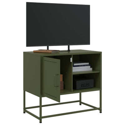 TV-taso sinapinkeltainen 100,5x39x60,5 cm teräs