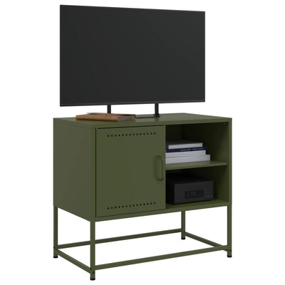 TV-taso sinapinkeltainen 100,5x39x60,5 cm teräs