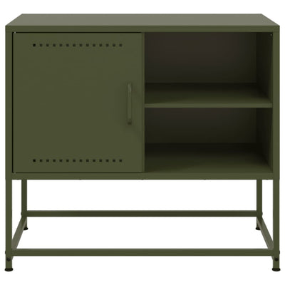TV-taso sinapinkeltainen 100,5x39x60,5 cm teräs
