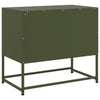 TV-taso sinapinkeltainen 100,5x39x60,5 cm teräs