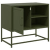 TV-taso sinapinkeltainen 100,5x39x60,5 cm teräs