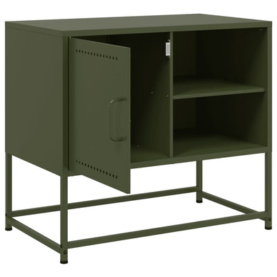 TV-taso sinapinkeltainen 100,5x39x60,5 cm teräs