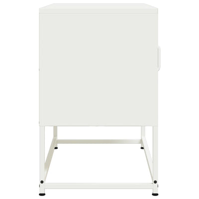 TV-taso oliivinvihreä 100,5x39x60,5 cm teräs