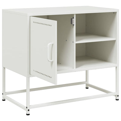 TV-taso oliivinvihreä 100,5x39x60,5 cm teräs