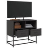 TV-taso musta 68x39x60,5 cm teräs