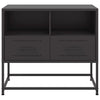 TV-taso musta 68x39x60,5 cm teräs