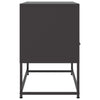 TV-taso musta 68x39x60,5 cm teräs