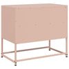 TV-taso pinkki 68x39x60,5 cm teräs